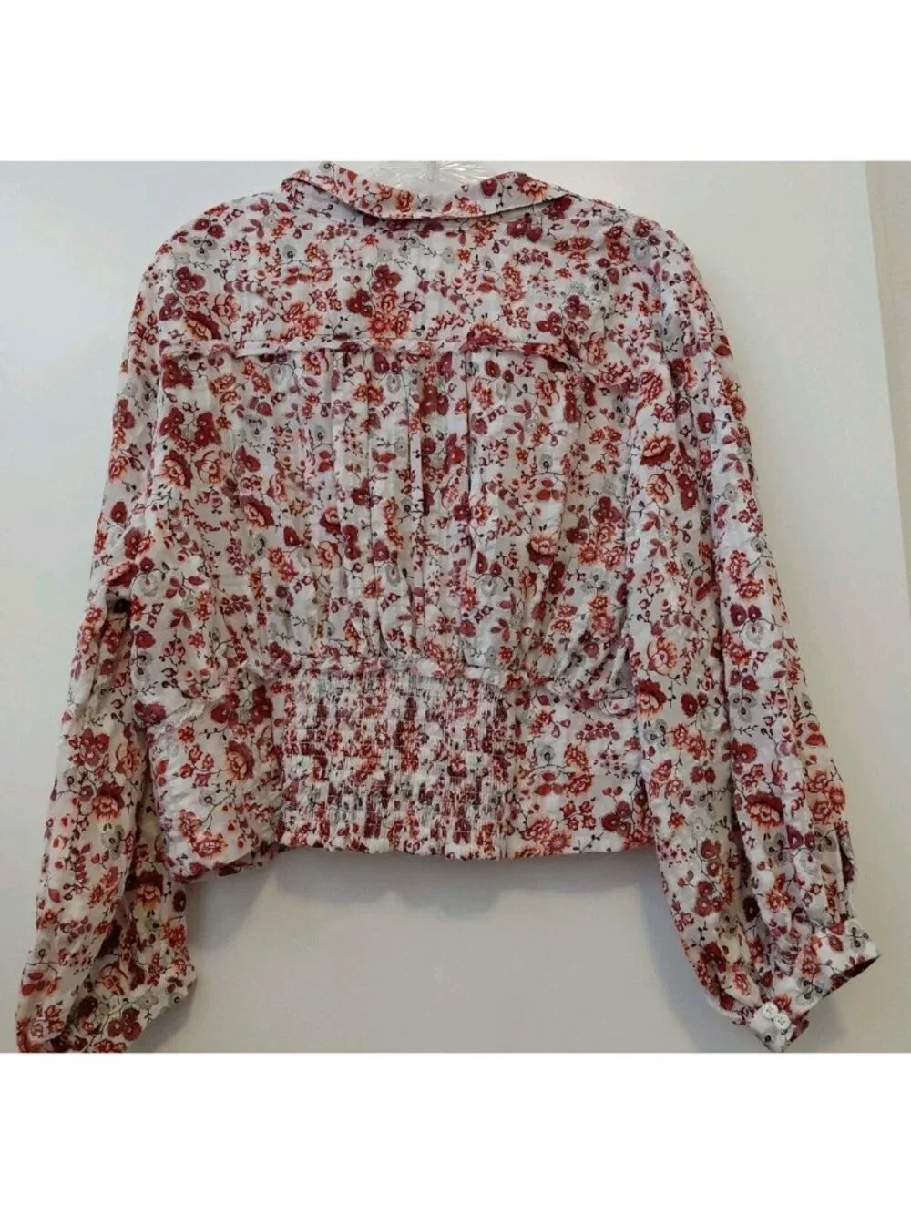 Anthropologie peasant blouse